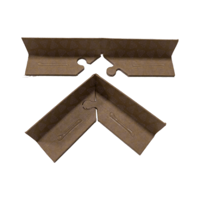 Coin de protection en carton compact