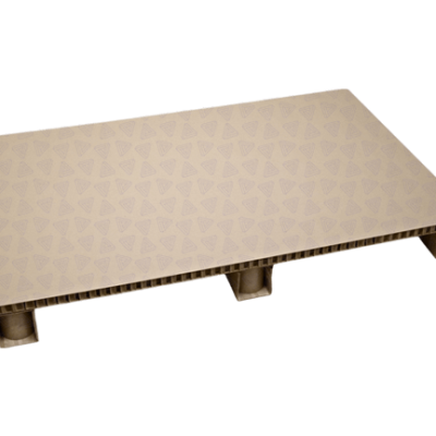Palette sur mesure en carton alvéolaire